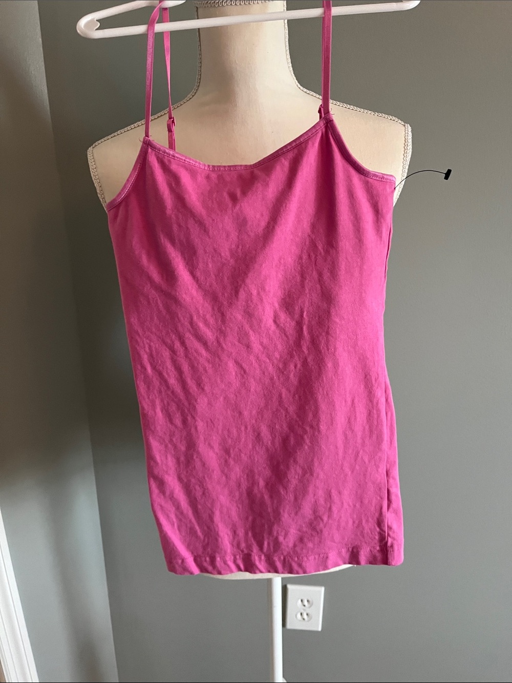 Miley Cyrus by Max Azria Pink Tank Top - Logo Detail